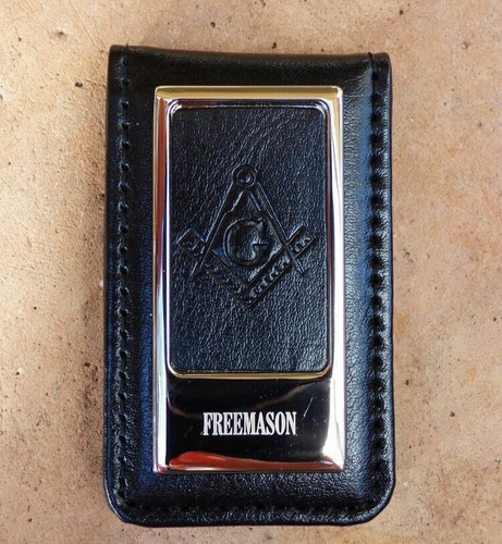 Masonic money clip square - masonic, clip,